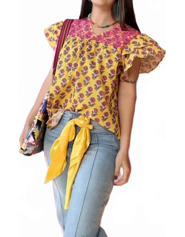 Embroidered Top
