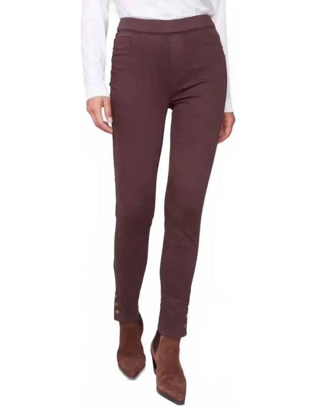 3-side Snap Twill Pants
