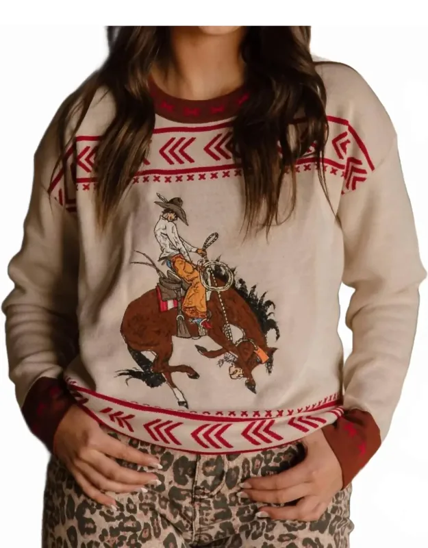 Dust And Spurs Knit Sweater