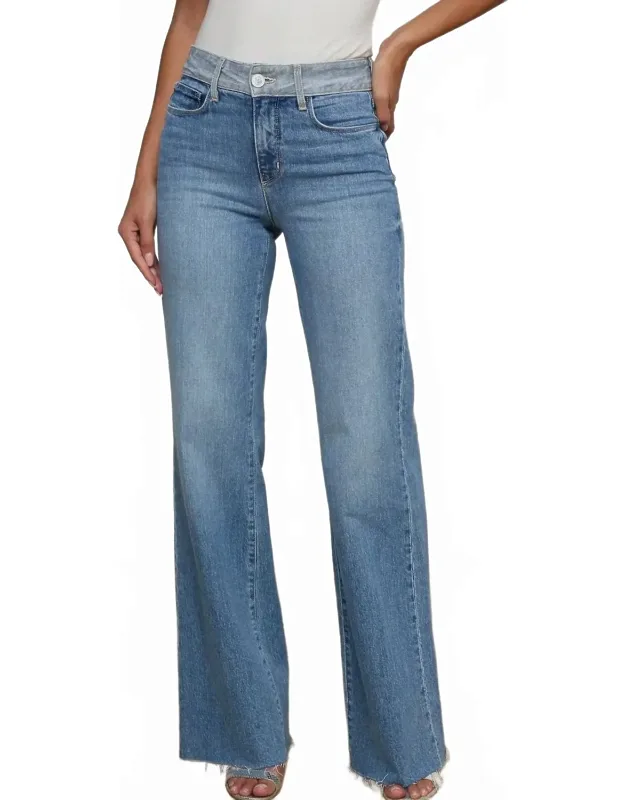 Wide Leg Flare Jeans