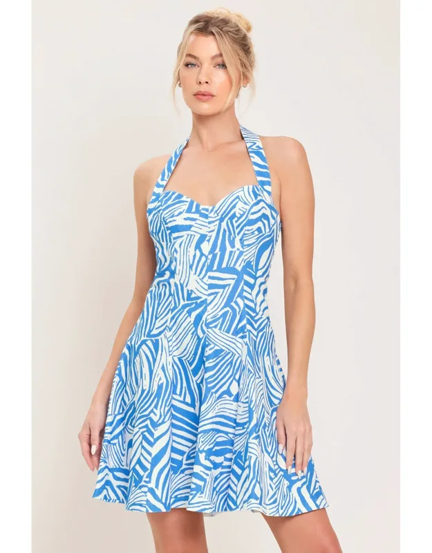 Lagoon Chic Woven Mini Dress