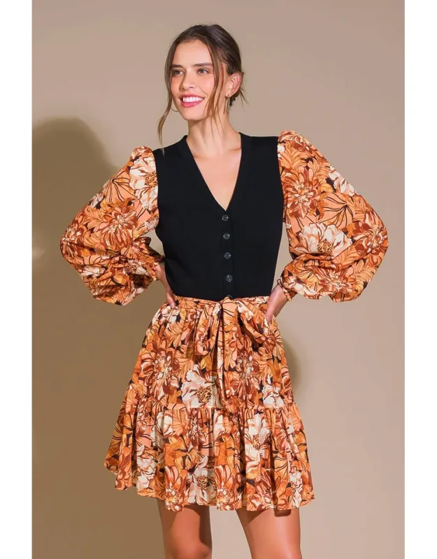 Flirty Dreamer Sweater Dress