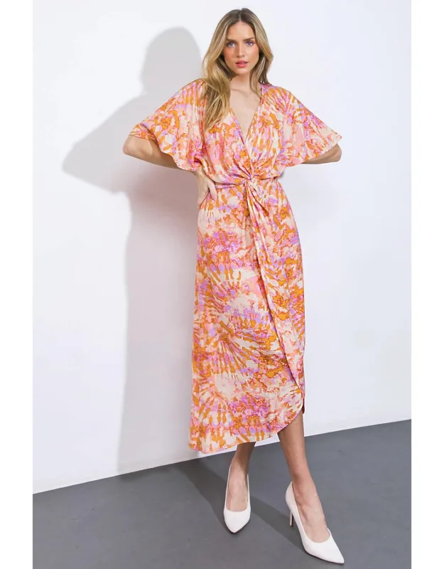 Most Wonderful Time Woven Midi Dress
