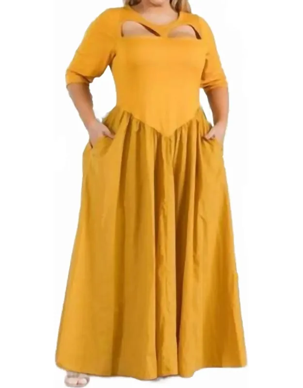 Celeste Cutout Maxi Dress