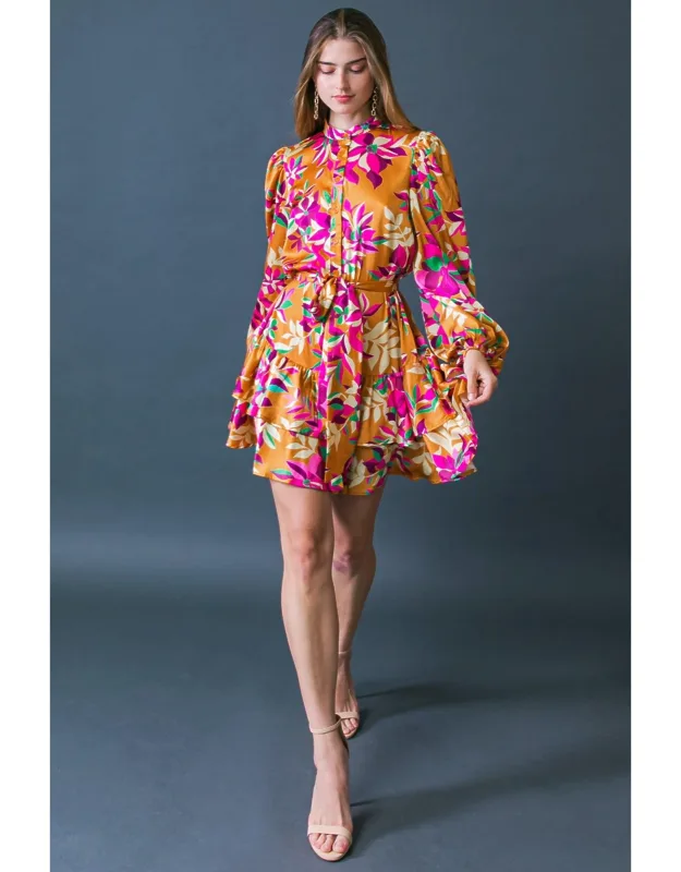 Woven Mini Dress