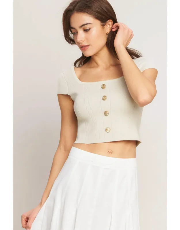 Effortless Fit Sweater Knit Top
