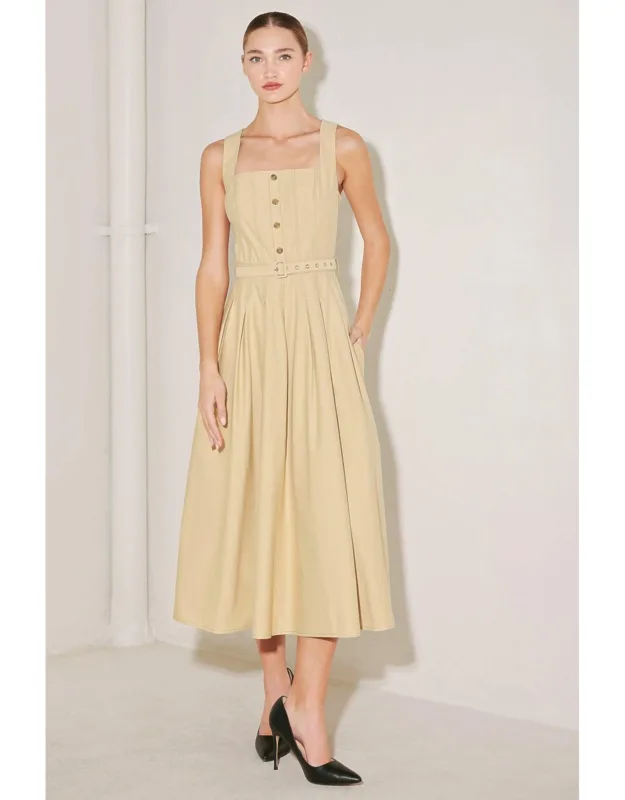 Sahara Grace Woven Midi Dress