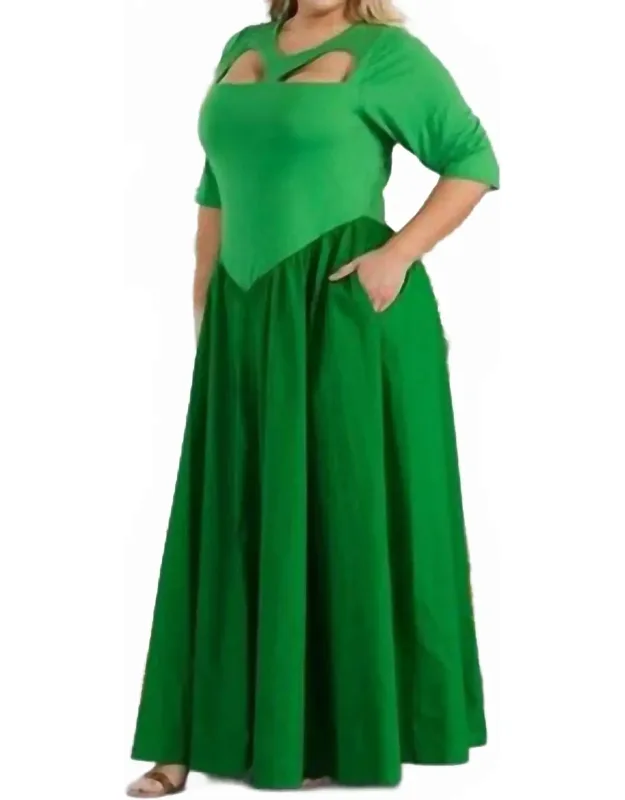 Cutout Maxi Dress