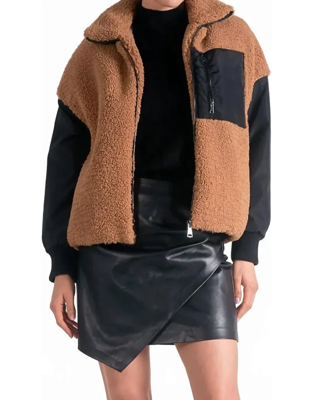 Faux Fur Jacket