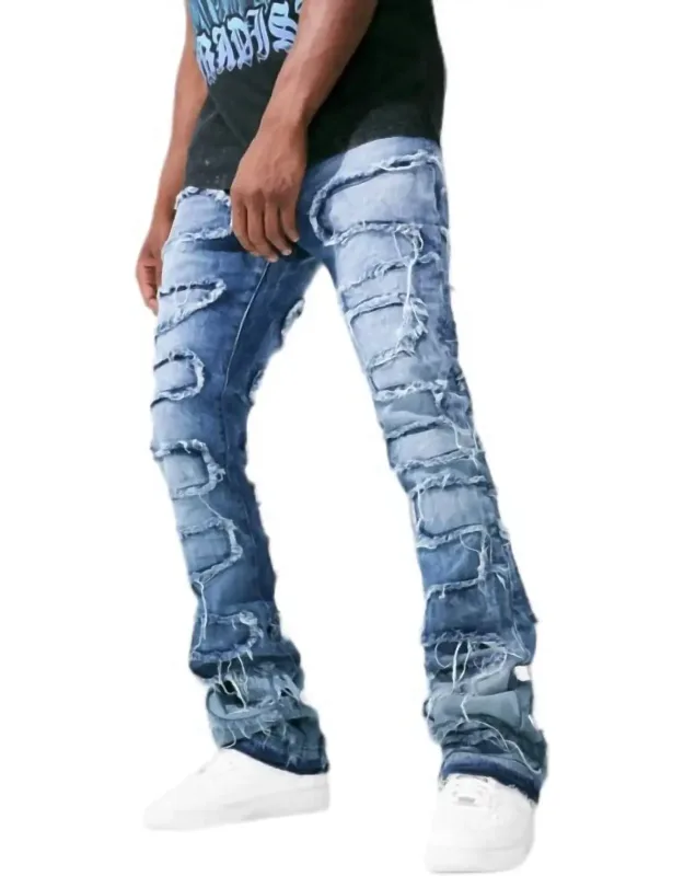 Stacked Oasis Denim Jeans