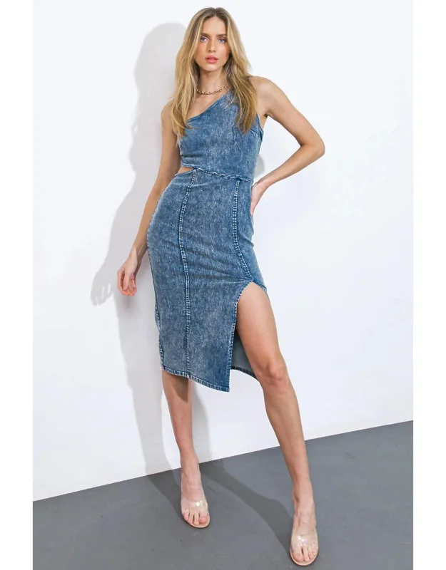 Familiar Patterns Denim Dress