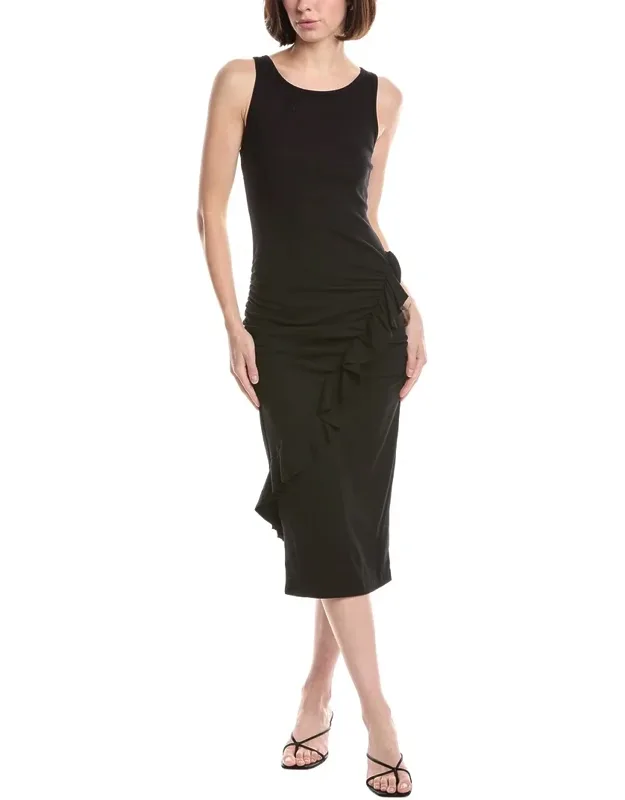 Ruffle Midi Dress