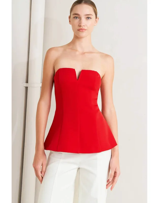 Contour Woven Top