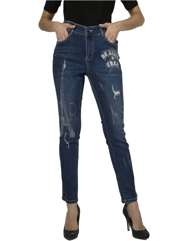 Brooklyn Be Brave And Free Sparkle Jeans