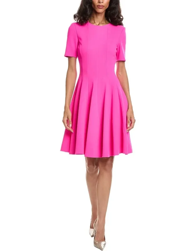 Circular Cut Panel Dress