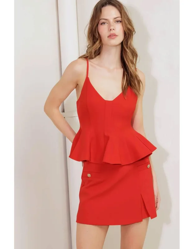 Woven Cami Top