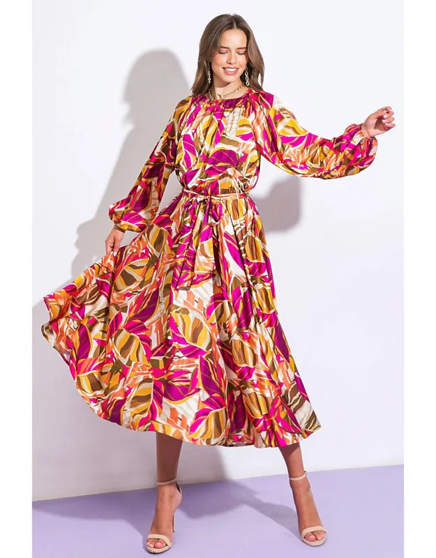 Searching For The One Woven Midi Dress