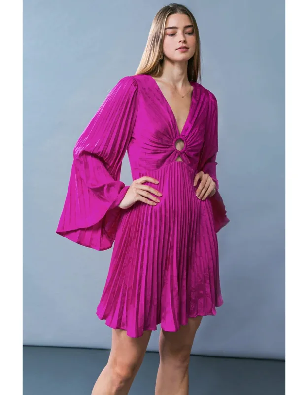 Satin Mini Dress