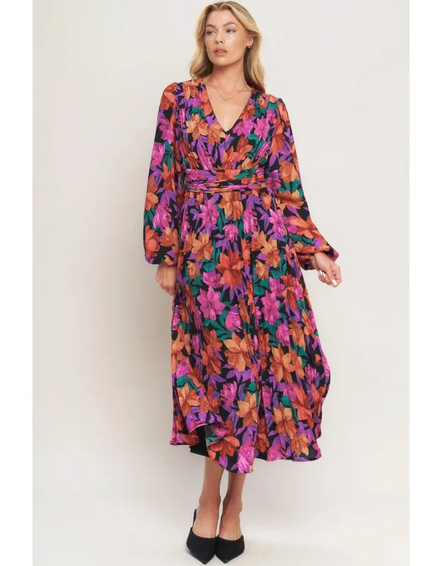 Beautiful Love Woven Midi Dress