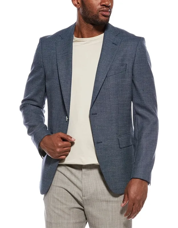 Wool-blend Blazer