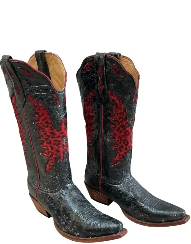 Leather Cowboy Boots