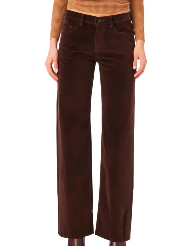 Drue Straight Low Rise Vintage Pants