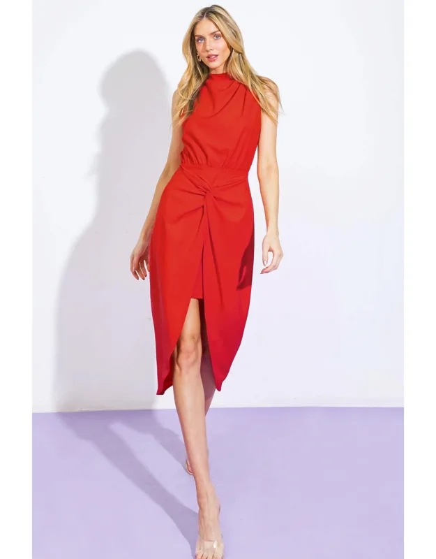 Vineyard Days Woven Midi Dress