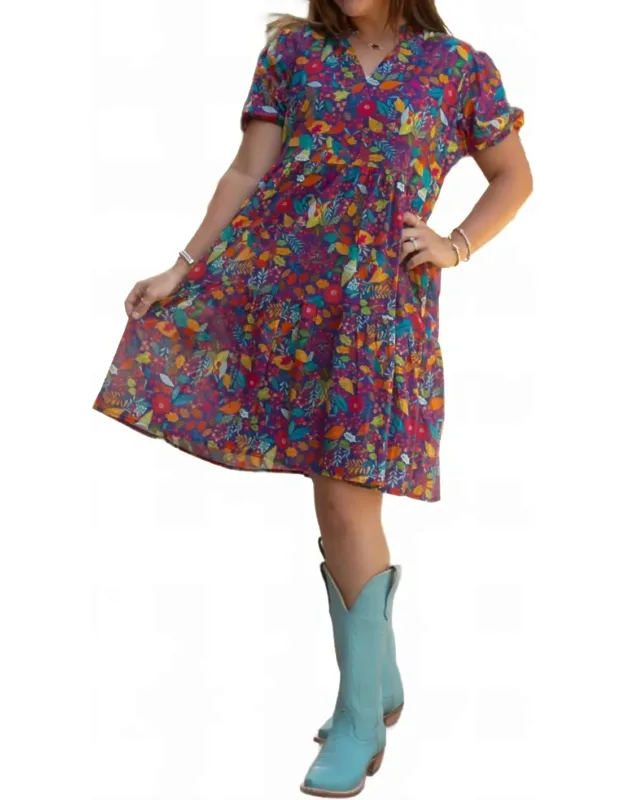 Floral Mini Dress