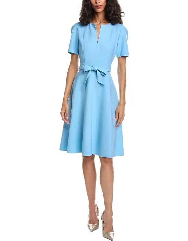 Wool-blend Midi Dress