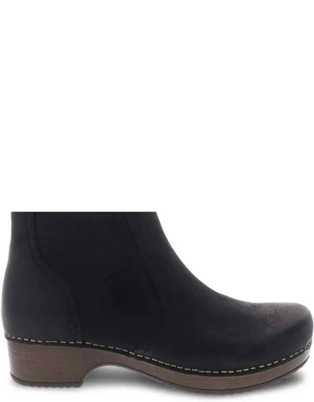 Barbara Burnished Nubuck Booties