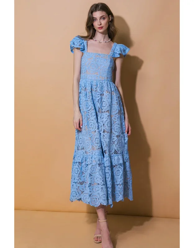Lace Midi Dress