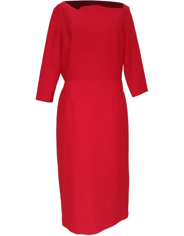 Asymmetric Midi Dress