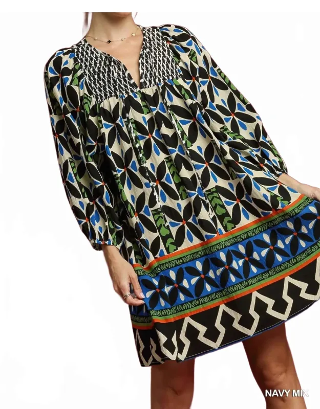 Geo Boho Dress