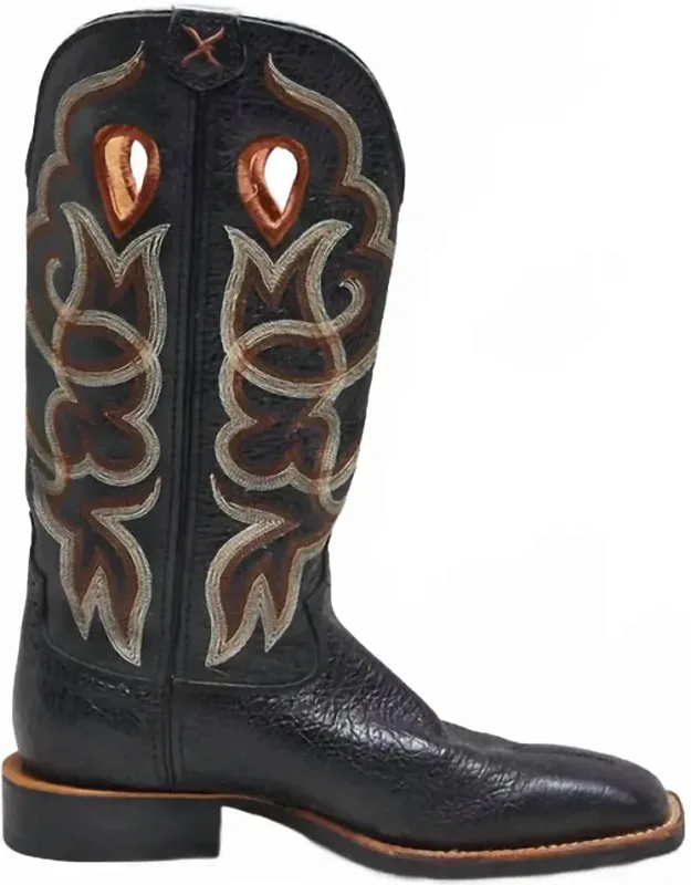 Leather Western Boots