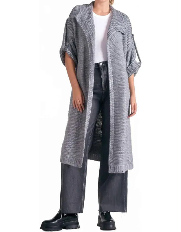 Long Sweater Cardigan