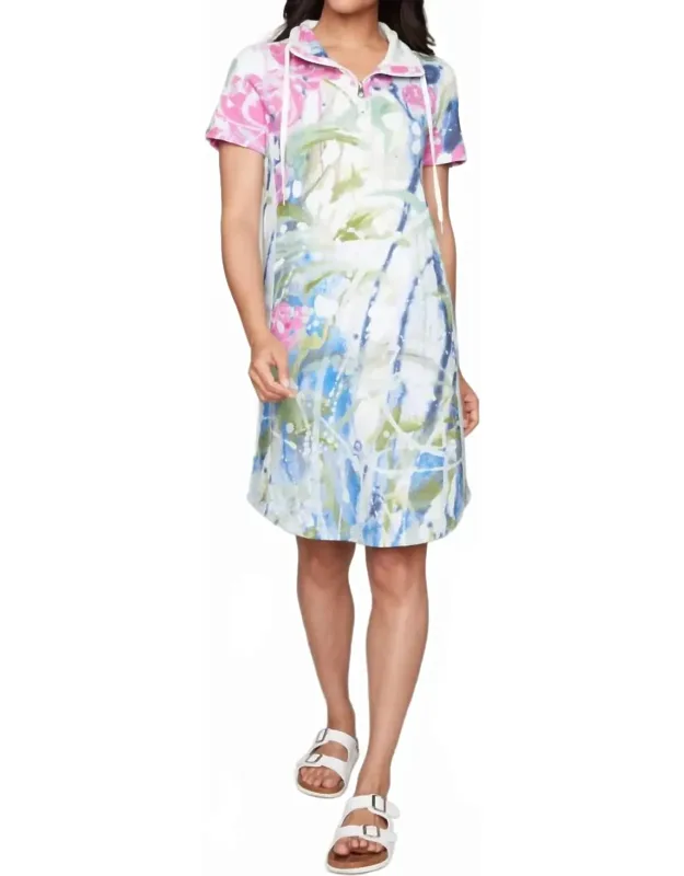 Return Of An Old Friend Pop-over Weekender Dress