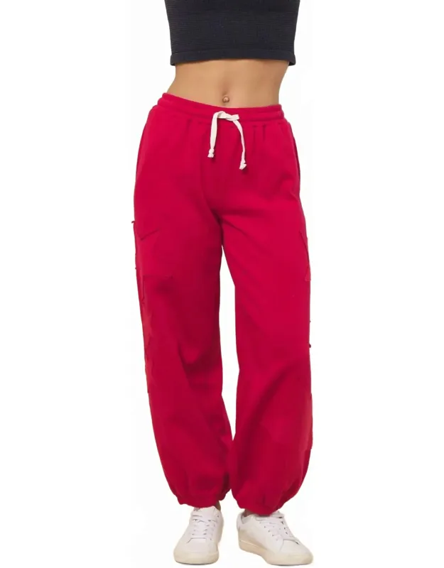 Star Fleece Joggers