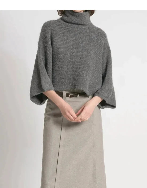 Crop Cocoon Sweater