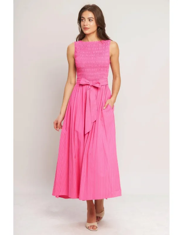 Radiance Woven Midi Dress