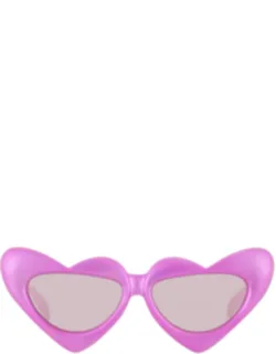 Betsey Johnson Smoke Irregular Sunglasses 10269715.lts - 100% Uv Protection, Non-polarized