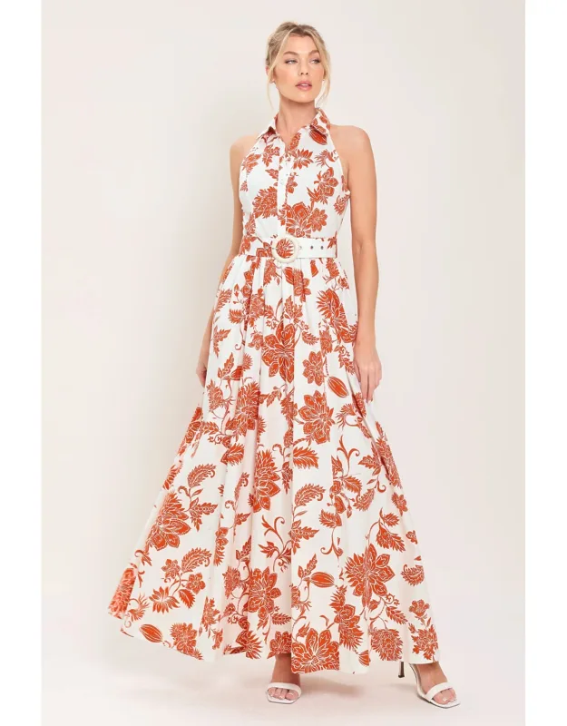 Portofino Sun Woven Maxi Dress