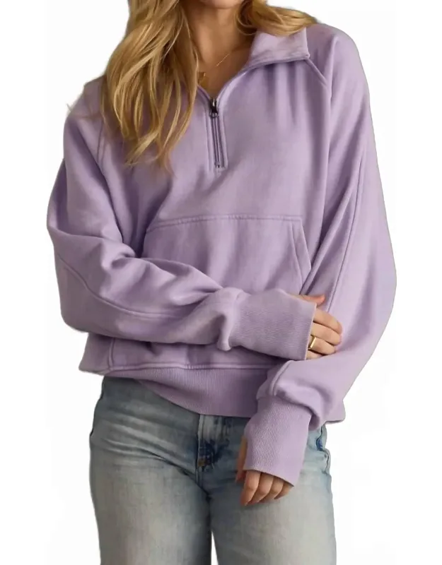 Quarter Zip Sweatshirt