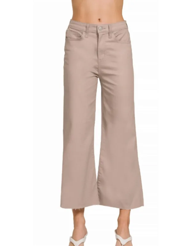 Wide Leg Crop Jeans