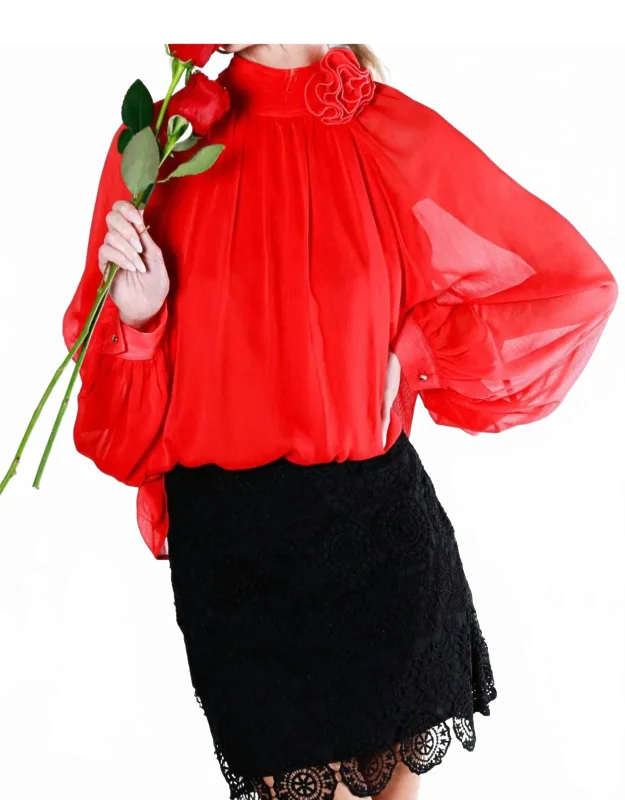 Coming Up Roses Top