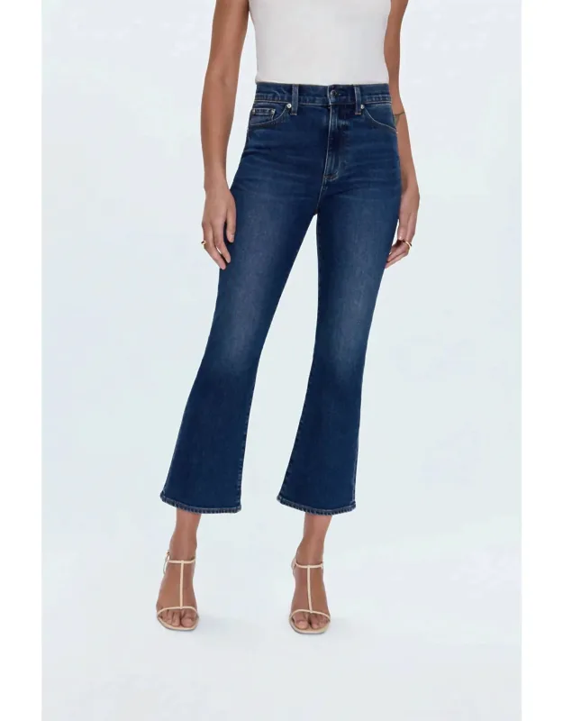 Lennon High Rise Crop Boot Jeans