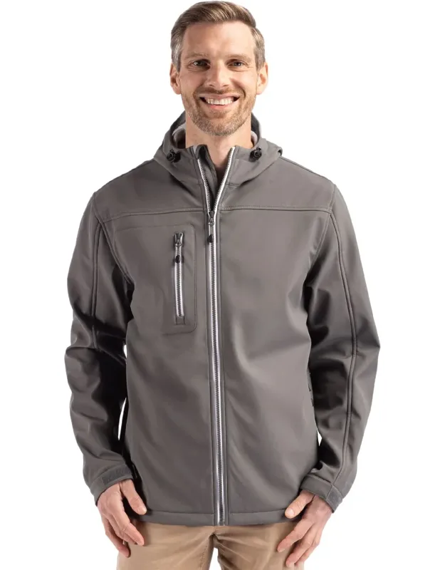 Telemark Eco Stretch Softshell Full Zip Hooded Jacket
