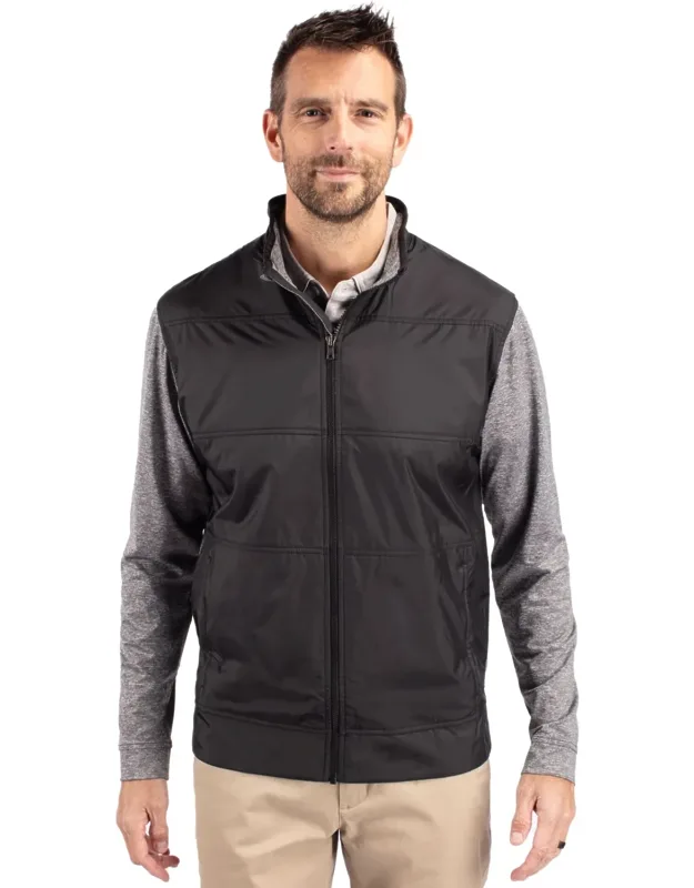 Stealth Hybrid Quilted Full Zip Windbreaker Jacket