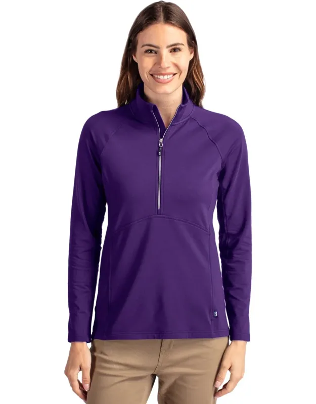 Adapt Eco Knit Stretch Recycled Half Zip Pullover Jacket