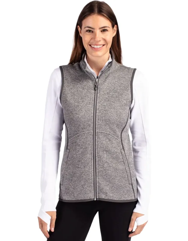 Mainsail Basic Sweater-knit Full Zip Vest