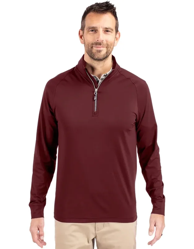 Adapt Eco Knit Stretch Recycled Quarter Zip Pullover